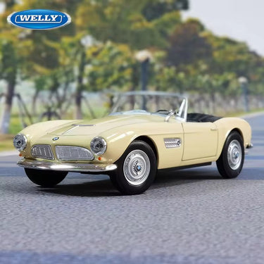 WELLY 1:24 DIECAST 1956 BMW 507 MODEL CAR